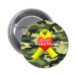 Military War Veteran Button