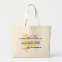 Military Wifes Prayer Canvas Bags