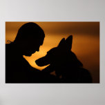 Military Working Dog Print