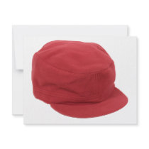 MilitaryStyleHat112109 Custom Invitations