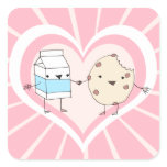 Milk and Cookie Stickers