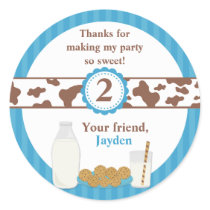 Milk and Cookies Birthday Party