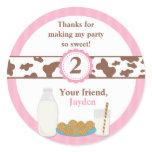 Milk and Cookies Birthday Party