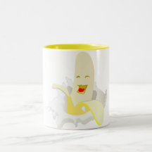 Milk banana mug