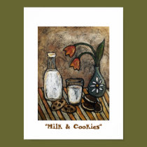 "Milk & Cookies" posters