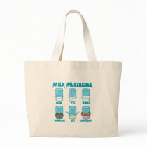 Milk Moustaches bags