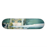 Milk Thistle Ninja Girl Skateboard
