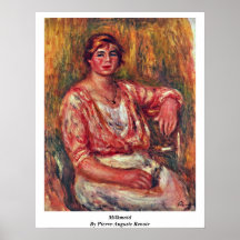 Milkmaid By Pierre-Auguste Renoir Print