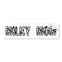 Milky Mom Bumper Stickers