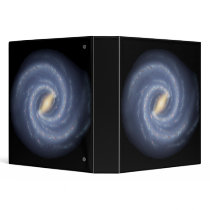 Milky Way Galaxy Vinyl Binder