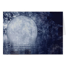 Milky Way Moonrise Card