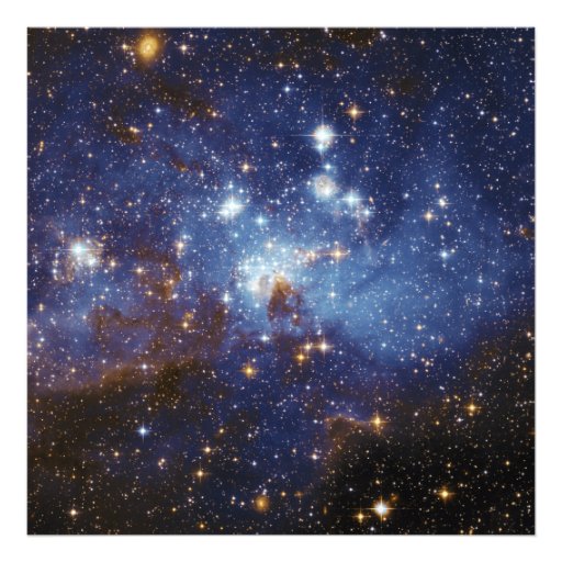 Milky Way Star Formation Stellar Nursery LH 95 Photographic Print