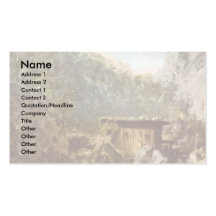 Mill Mountain By Spitzweg Carl Business Cards