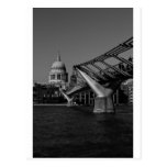 Millenium Bridge and St Pauls Cathedral postcards
