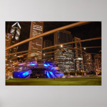 Millenium Park Ampitheatre Poster