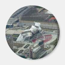 Millenium Park Fridge Magnet