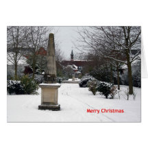 'Millenium Walk in Winter' Christmas Card