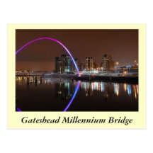 Millennium Bridge, Gateshead Post Cards