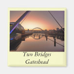 Millennium Bridge, Gateshead Refrigerator Magnet