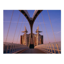 Millennium Bridge, Lowry Centre, Salford Post Cards