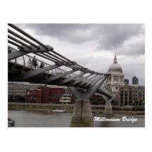 Millennium Bridge Postcard