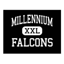 Millennium - Falcons - High - Tracy California Post Card