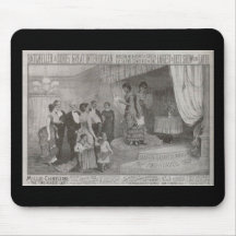 Millie Christine / The Two Headed Lady Mouse Mats