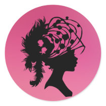 Millinery 14 pink ice sticker © Angel Honey 2010 stickers