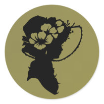 Millinery 2 beige sticker © Angel Honey 2010 stickers