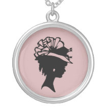 Millinery 7 blush pink cameo necklace necklaces