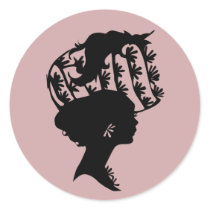 Millinery 9 blush pink sticker    © Angel Honey, 2 stickers