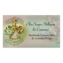 Millinery or Costumers Business Card