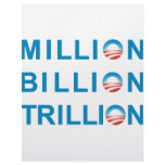 MILLION BILLION TRILLION CUSTOMIZED LETTERHEAD