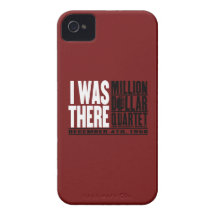 Million Dollar Quartet "I Was There" iPhone 4 Case
