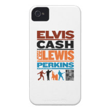 Million Dollar Quartet Names iPhone 4 Cover