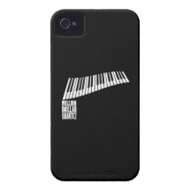 Million Dollar Quartet Piano - White iPhone 4 Case