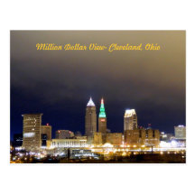 Million Dollar View(Cleveland) Postcard