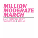 Million Moderate March Pink t-shirts