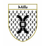 Mills Coat of Arms/Family Crest t-shirts