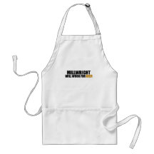 Millwright-Will Work for Beer Apron