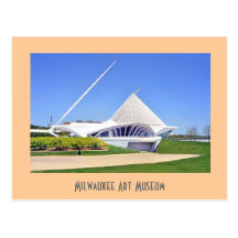 Milwaukee Art Museum Postcard