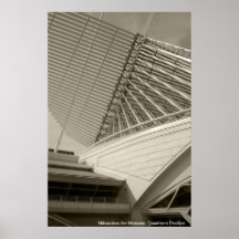 Milwaukee Art Museum, Quadracci Pavilion poster