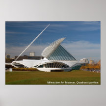 Milwaukee Art Museum, Quadracci pavilion Print
