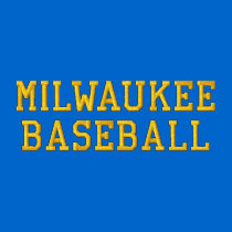 MILWAUKEE BASEBALL embroidered shirts