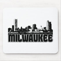 Milwaukee Skyline Mouse Pads