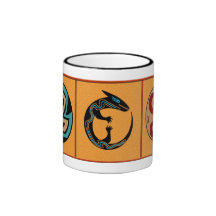 Mimbres-Lizard Coffee Mugs