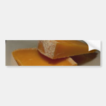 Mimolette Cheese Bumper Sticker