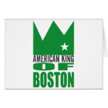 MIMS Greeting Card -  American King of Boston