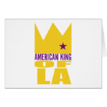 MIMS Greeting Card -  American King of L.A.