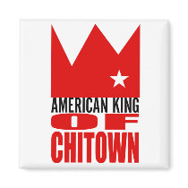 MIMS Magnet -  American King of Chi-Town magnets